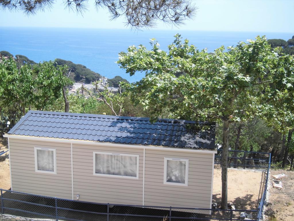 Camping Roca Grossa Calella Buitenkant foto