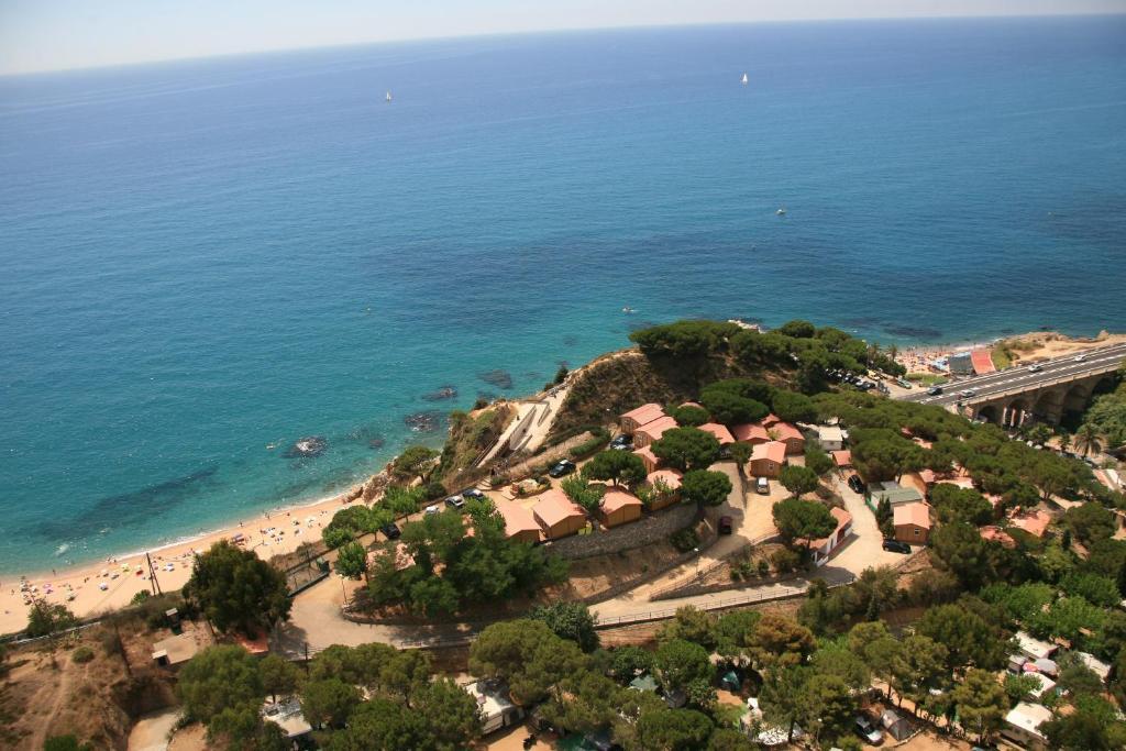Camping Roca Grossa Calella Buitenkant foto